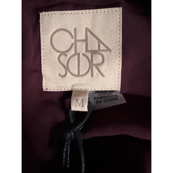 Chaser Lace Off Shoulder Bell Sleeve Top Sz M Romantic Boho Peasant Poet Blouse - Picture 7 of 9